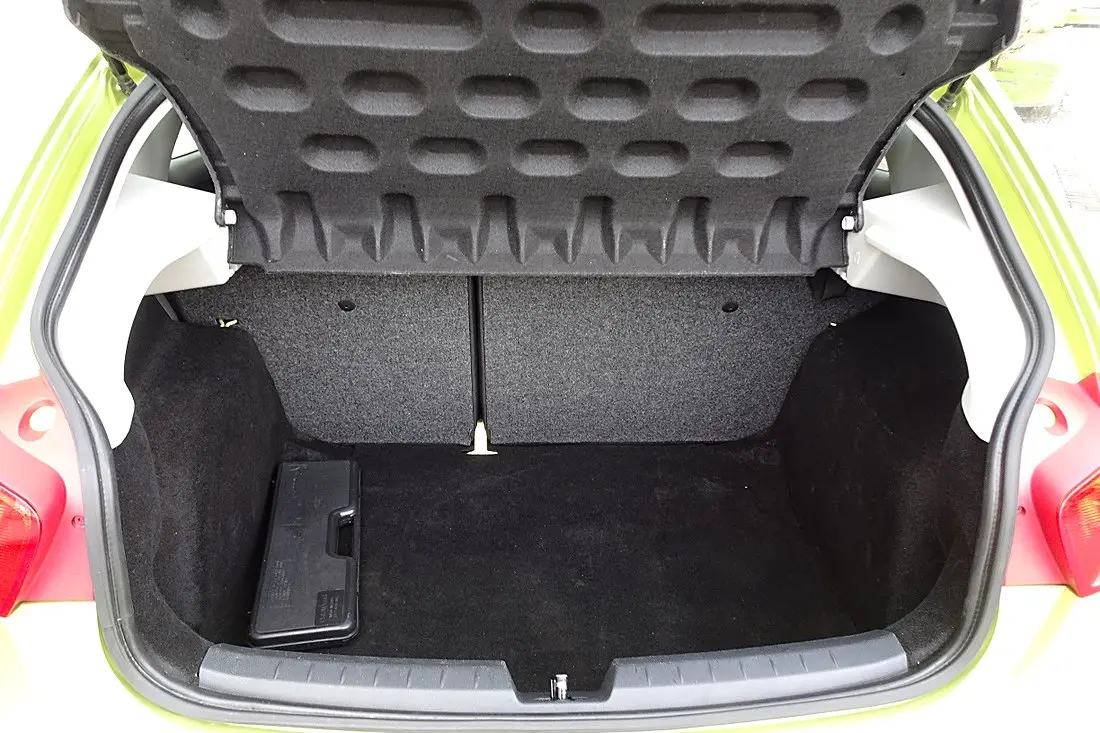 Coffre d'une Seat Ibiza