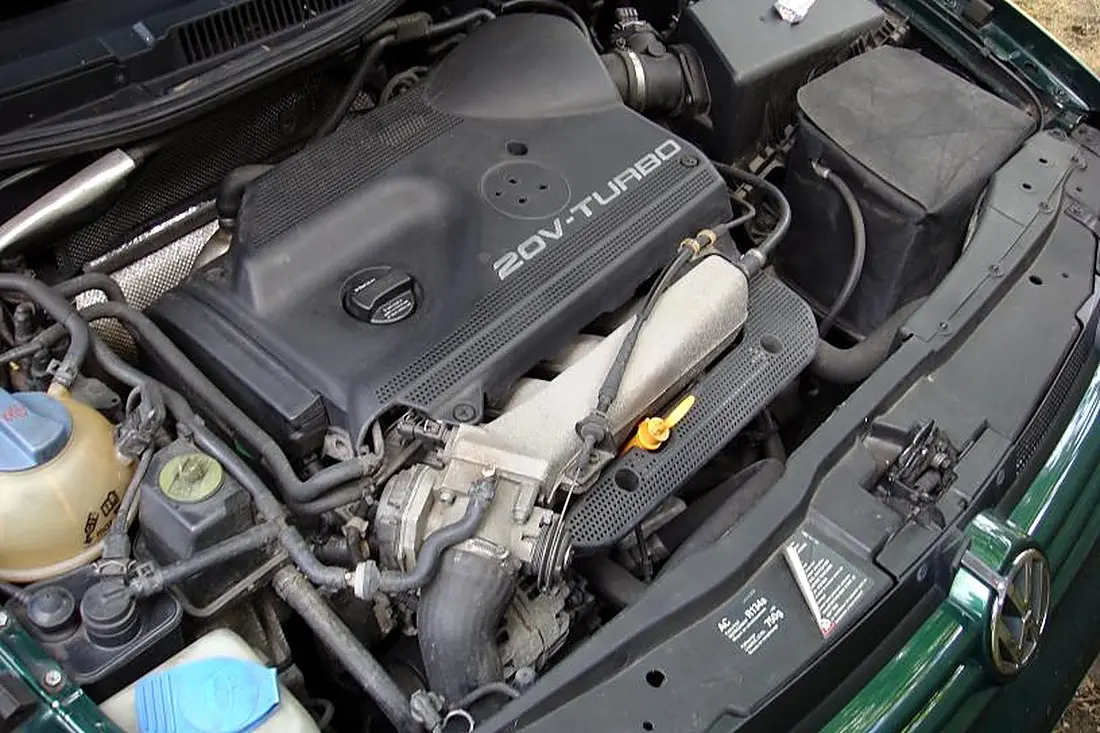 Moteur 1.8 20V Turbo d'une Volkswagen Golf IV GTI